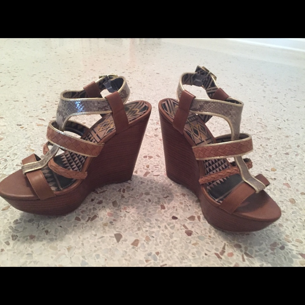 Jessica Simpson Kurtis Platform Wedge Sandals